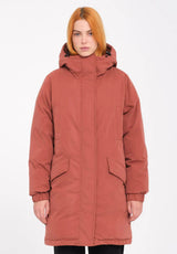 Sleepi Puff Up Parka chestnutbrown Vorderansicht