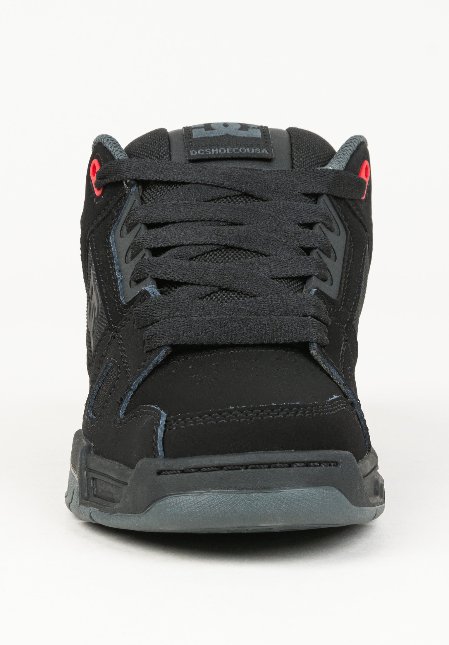 Stag DC Shoes Mens Shoes in black-grey-red for men – TITUS