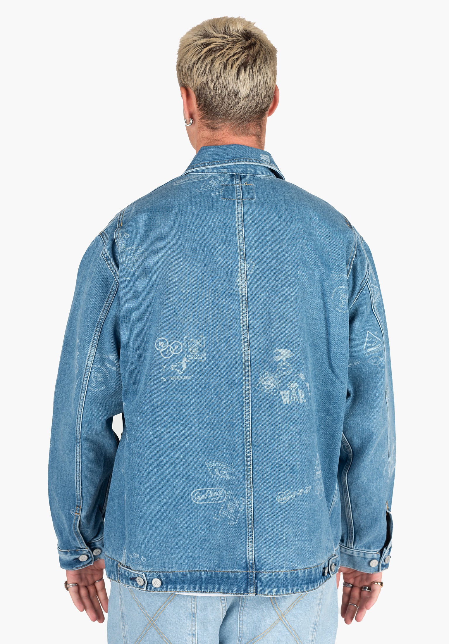 Stamp Jacket Carhartt WIP Light Jacket in stampprint