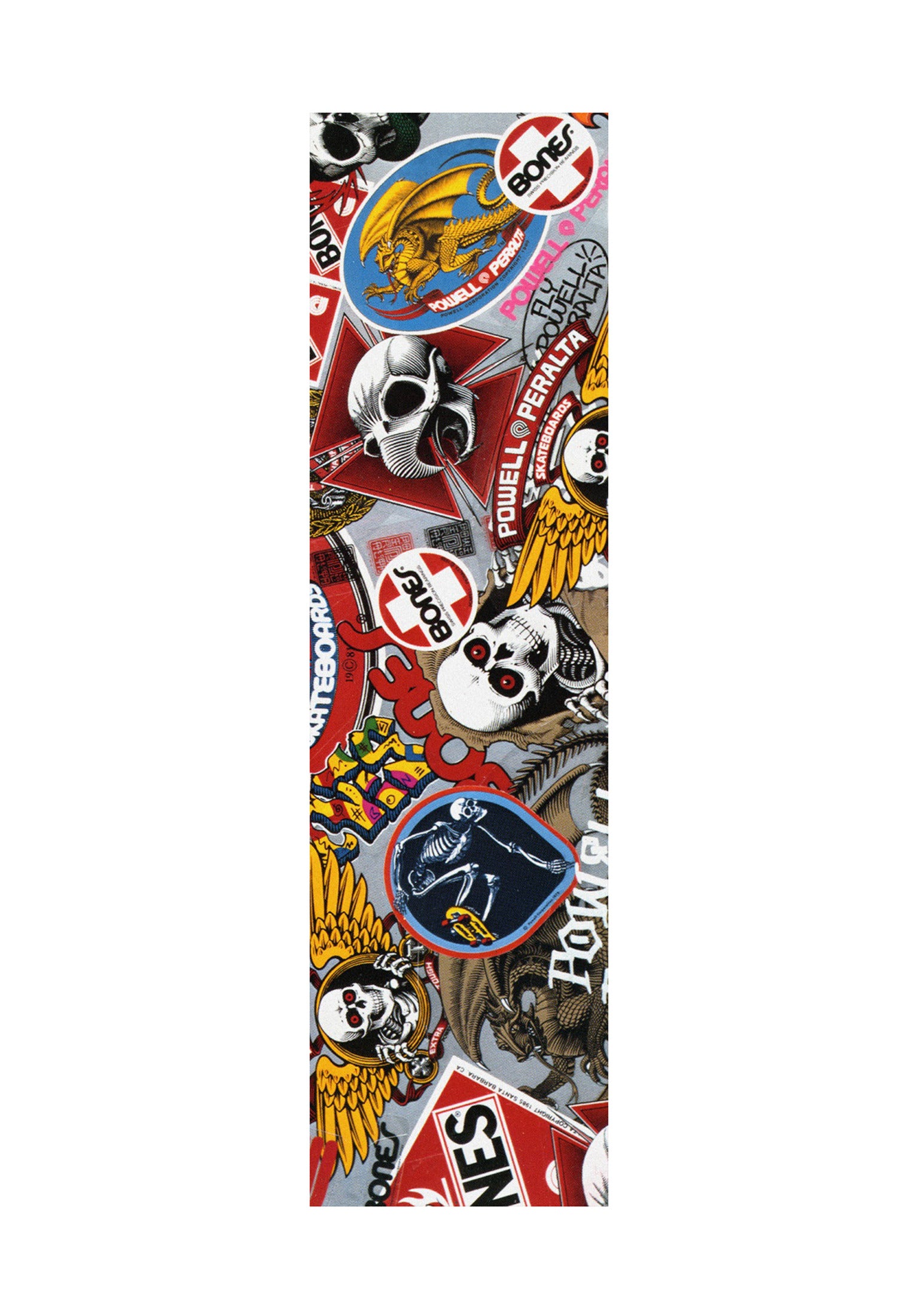 Sticker Collage Series 2 Powell-Peralta Griptape in multicolored