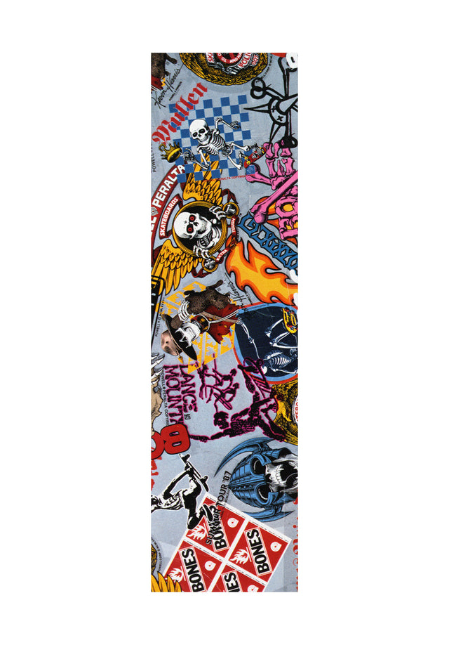 Sticker Collage Series 5 multicolored Vorderansicht