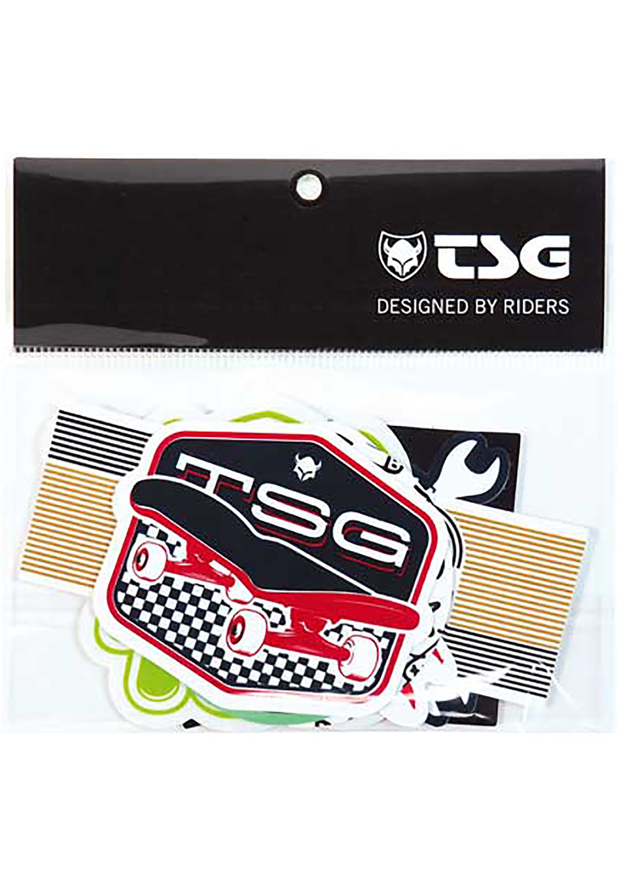 Stickerbag Pack of 12 multicolored Vorderansicht