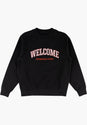 Student Embroidered Pigment Dyed black Vorderansicht