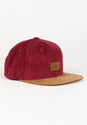 Suede 6-Panel rootbeer-cord Vorderansicht