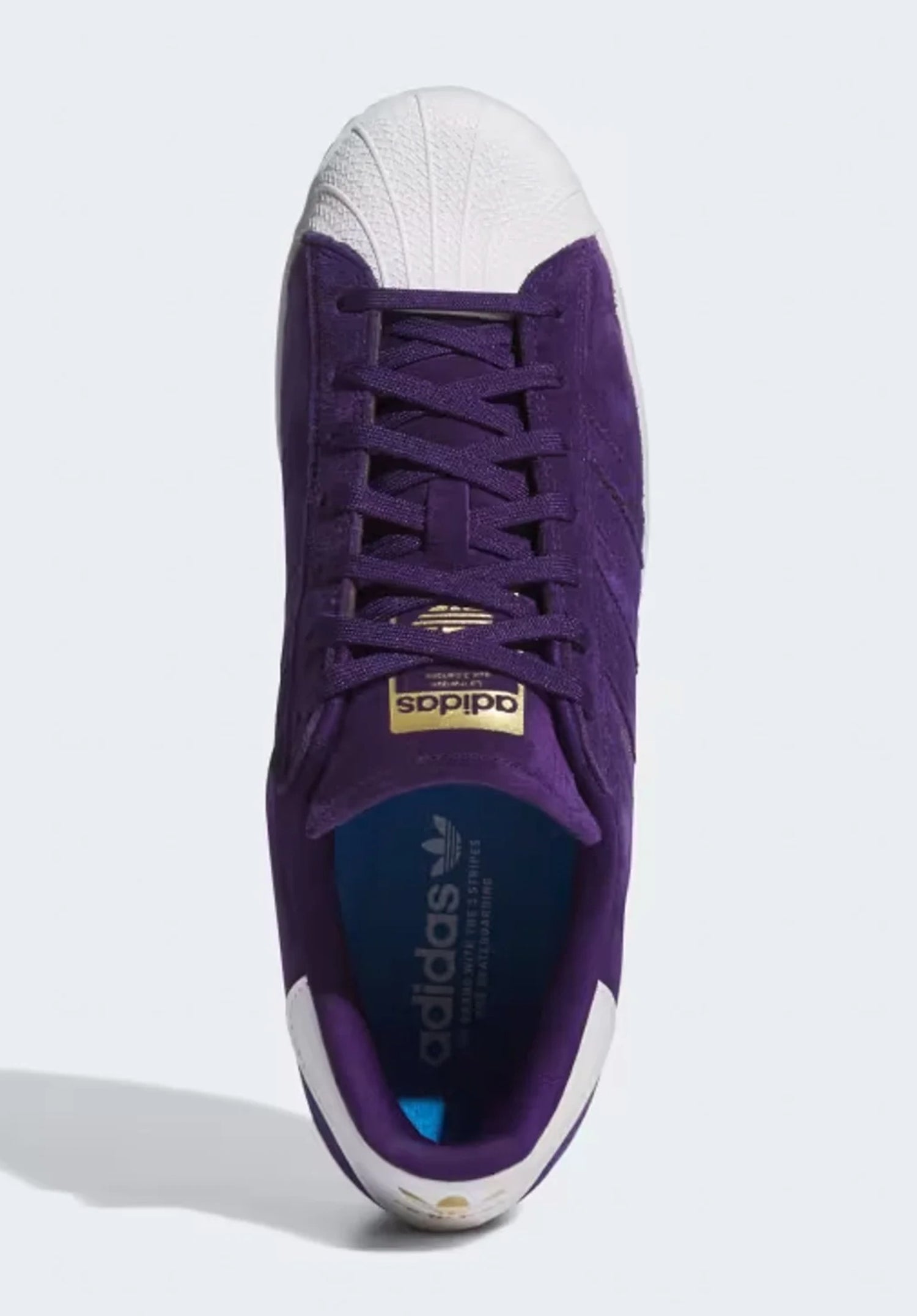 Superstar ADV adidas Womens Shoes in purple-zeromt-gold for women