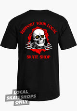 Support Your Local Skate Shop black Closeup1