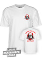 Support Your Local Skate Shop white Vorderansicht