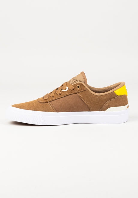 Teknic S brown-yellow Oberansicht