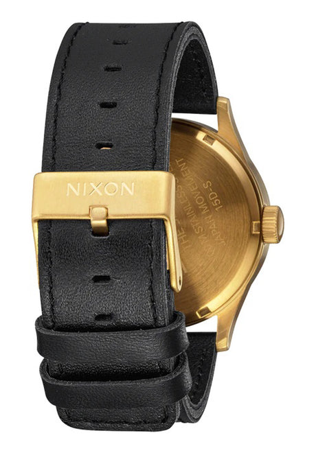The Sentry Leather gold-black Rueckenansicht
