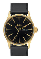 The Sentry Leather gold-black Vorderansicht
