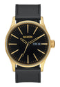 The Sentry Leather gold-black Vorderansicht