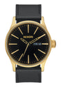 The Sentry Leather gold-black Vorderansicht