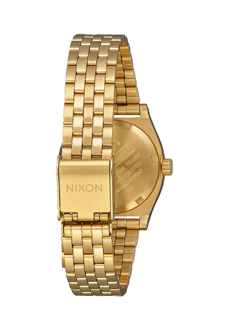 The Small Time Teller gold-black Rueckenansicht