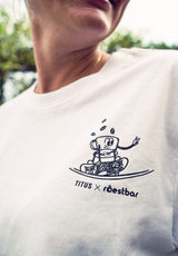 TITUS x Roestbar ''THE DAILY GRIND" white Unteransicht