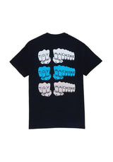 Triple Fist Embroidered black Vorderansicht