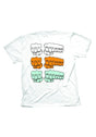 Triple Fist Embroidered white Vorderansicht
