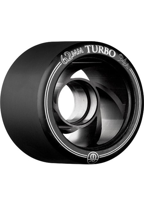Turbo Wheel Aluminium Hub 94A 8er Pack black Vorderansicht