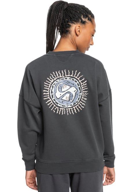 Uni Oversized Crew tarmac Vorderansicht