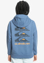 Uni Oversized Hoodie vintageindigo Vorderansicht