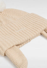 Vans 66 Earflap Pom marshmallow Rueckenansicht