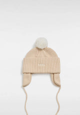 Vans 66 Earflap Pom marshmallow Vorderansicht