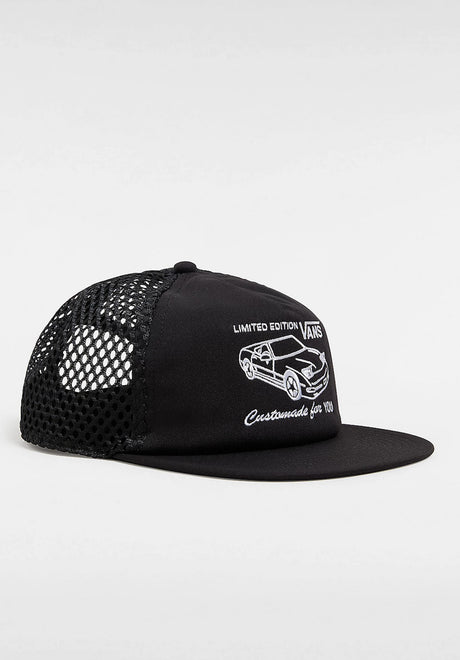 Vans Retro Unstructured Trucker black Rueckenansicht
