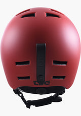 Vertice Solid Color satin pale red Rueckenansicht