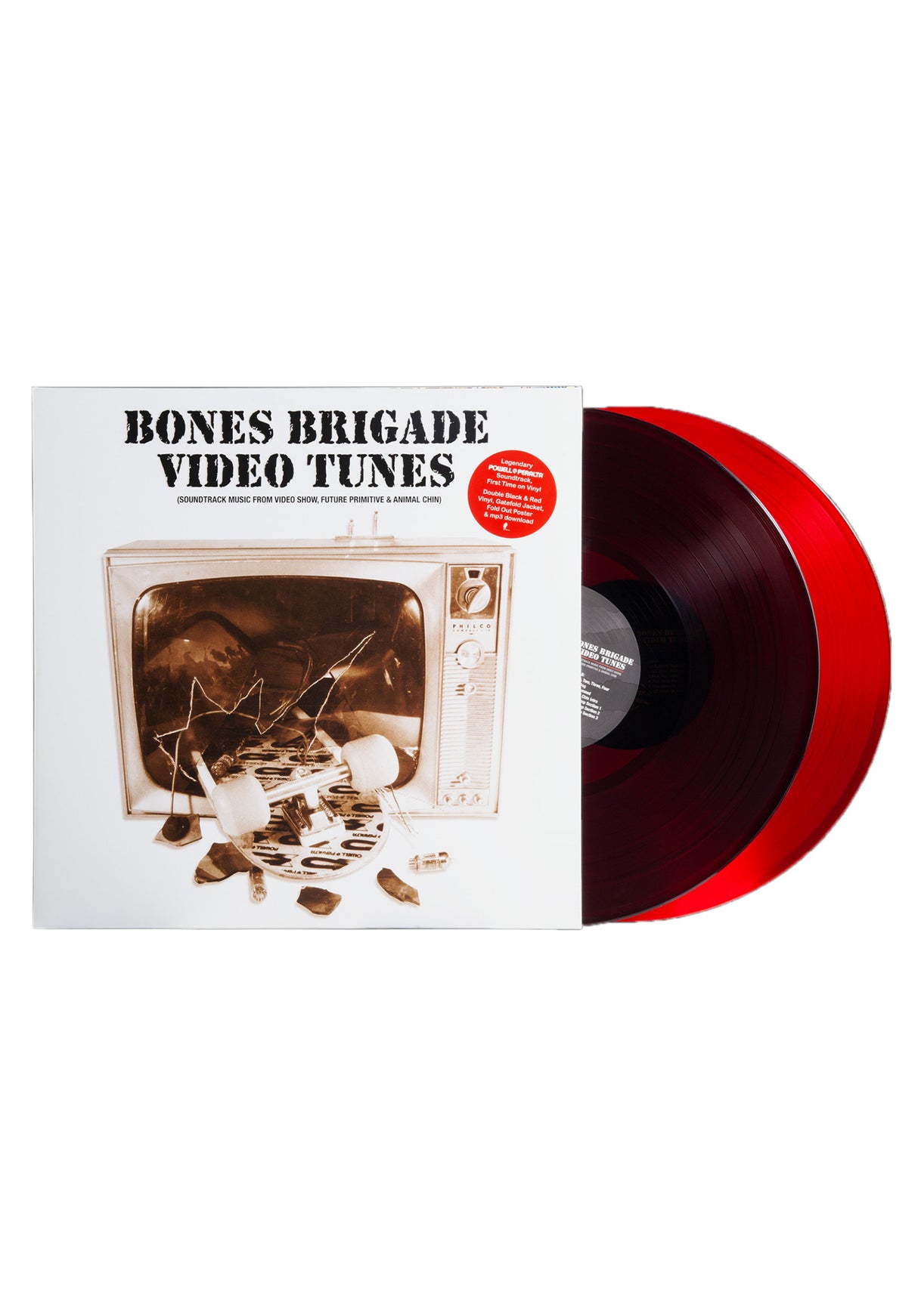 Vinyl LP Bones Brigade Video Tunes multicolored Vorderansicht