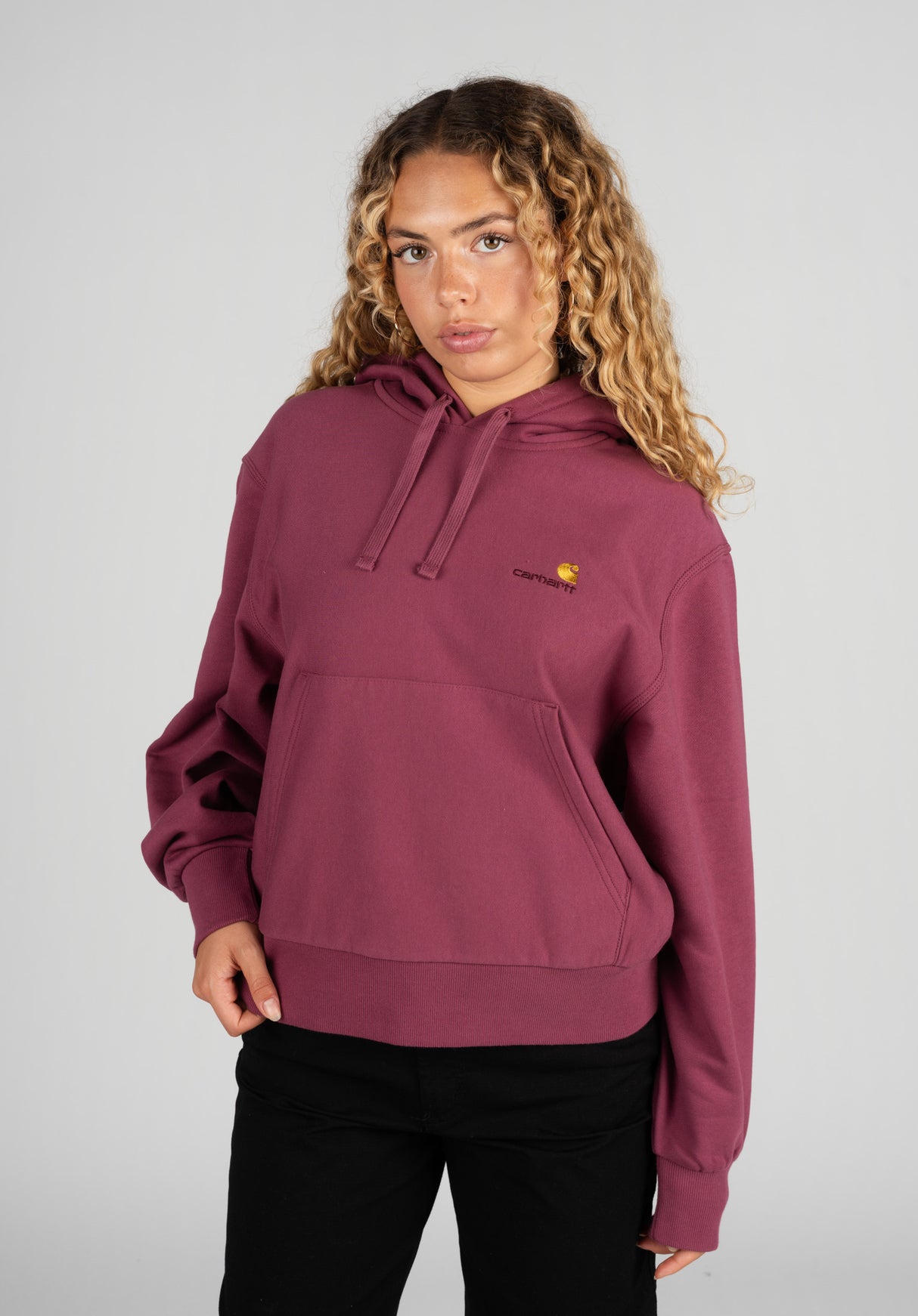 Sudadera Carhartt American Script Mujer Moradas En Carhartt WIP