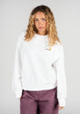 W' American Script white Vorderansicht