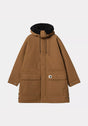 W' Clarton Parka hamiltonbrown-black Vorderansicht
