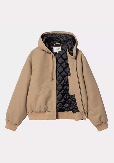 W' OG Active Jacket peanutrinsed Closeup1