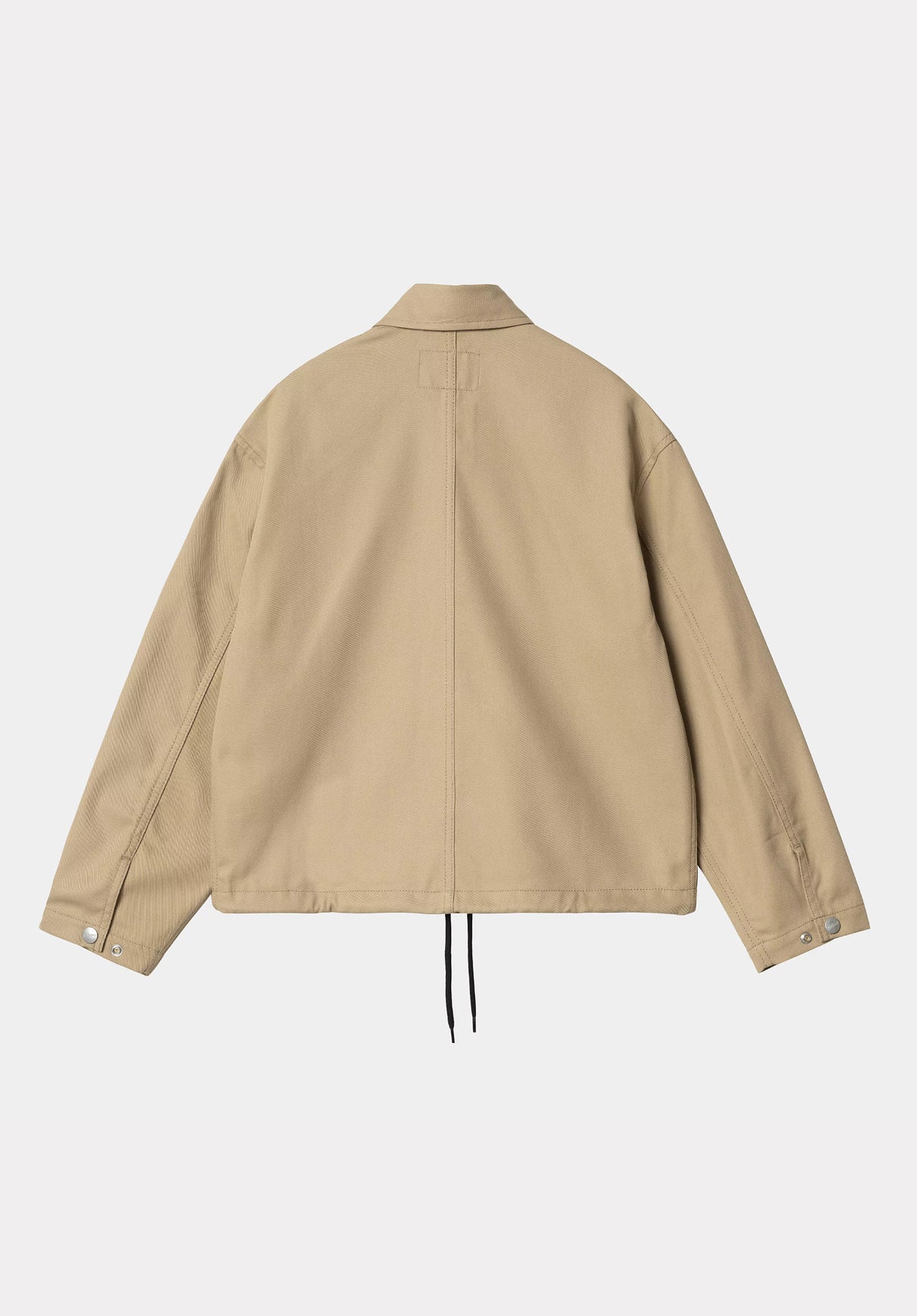 W' Simple Shirt Jac leatherrigid Rueckenansicht