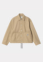 W' Simple Shirt Jac leatherrigid Vorderansicht