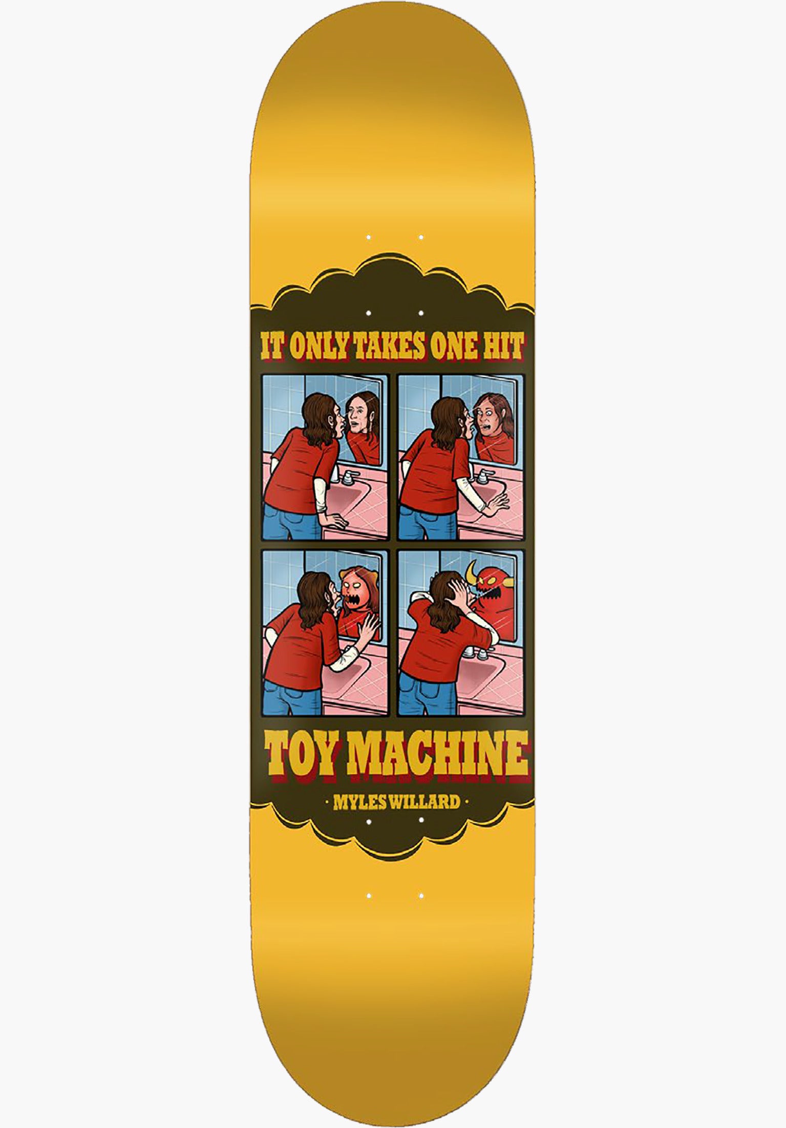 スケートボード TOY MACHINE WILLARD TOONS Myles Willard TOY MACHINE WILLARD TOONS Myles Willard スケートボード