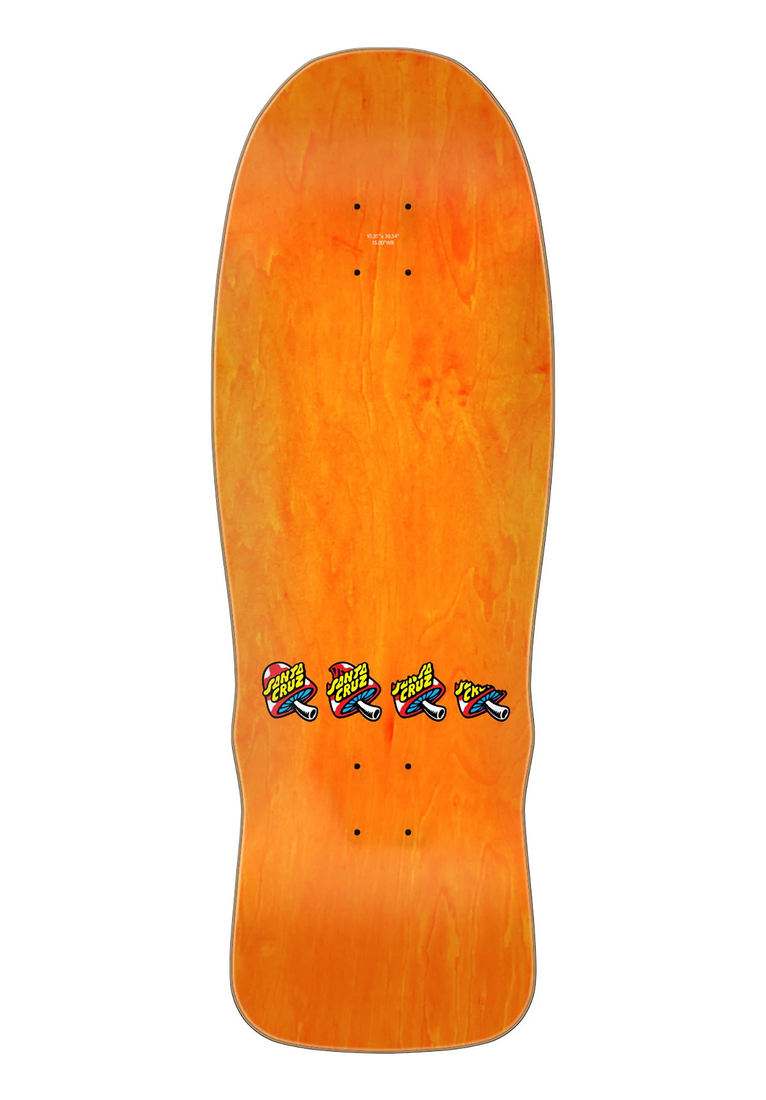 Winkowski 8Baller Comic Shaped Santa-Cruz Deck in multicolored – TITUS