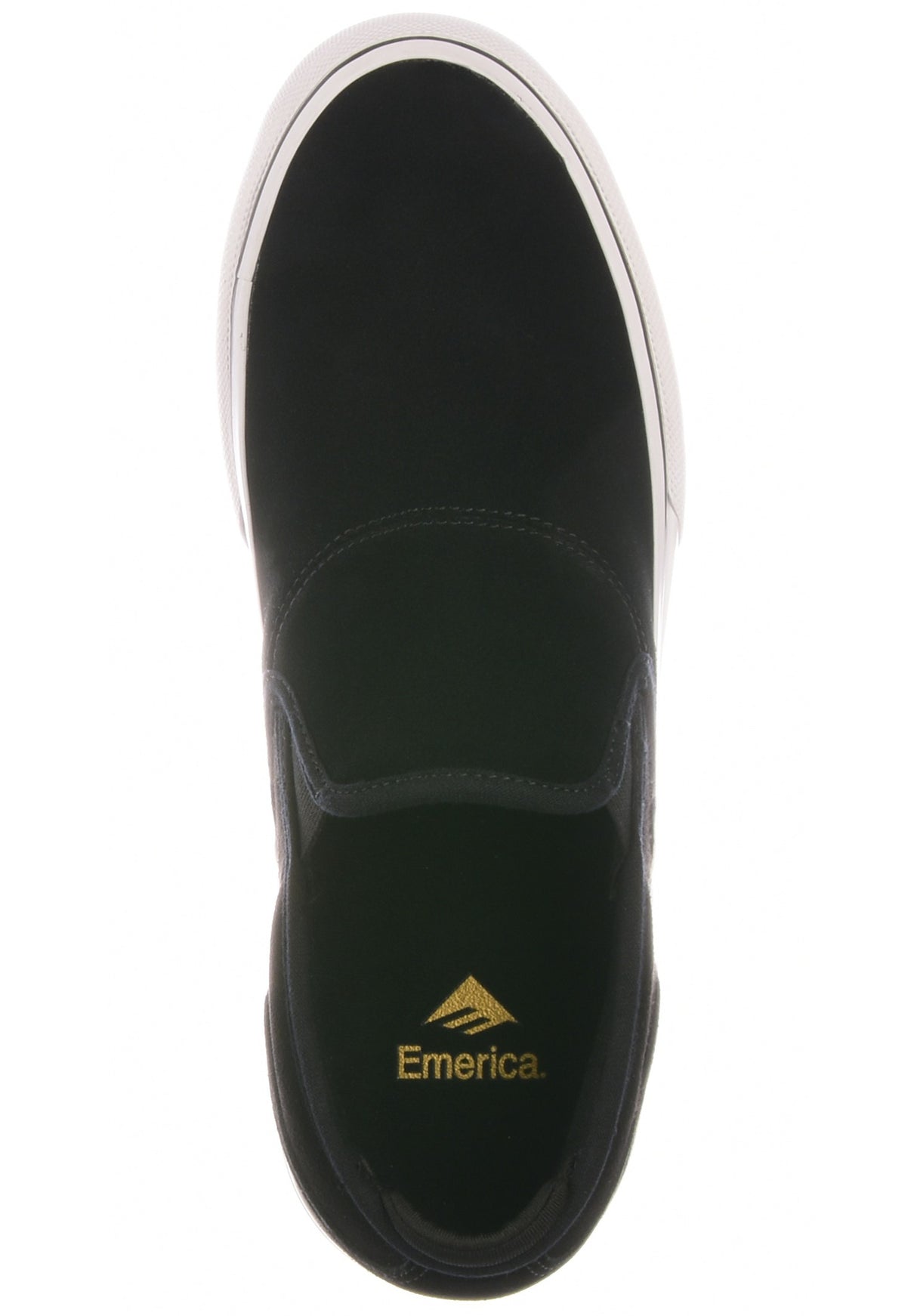 Wino G6 Slip-On black-white-gold Closeup2