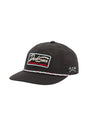 Wiseman 6-Panel Unstructured black Vorderansicht