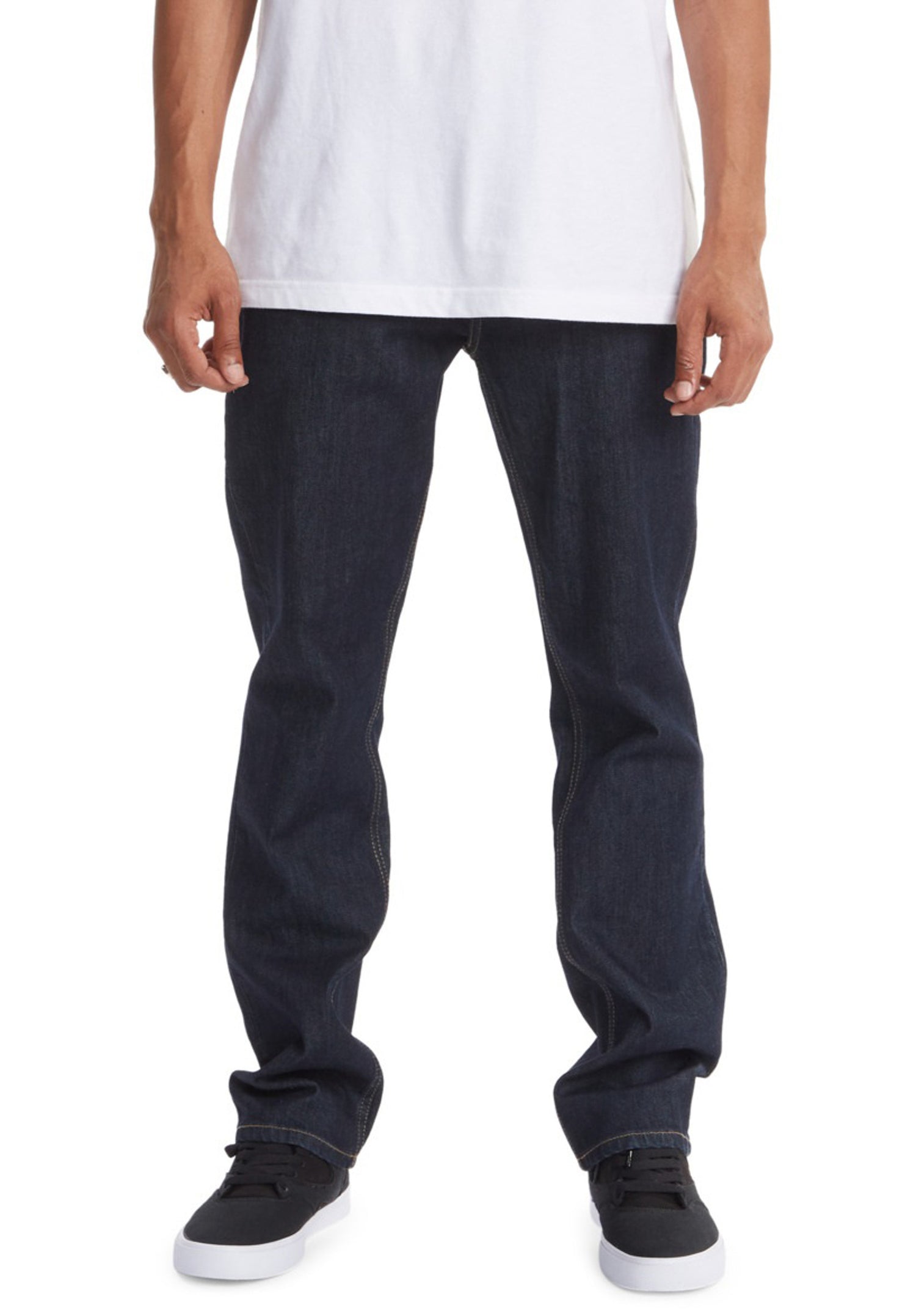 Worker Straight Denim Rid indigodark Vorderansicht Zoom Image