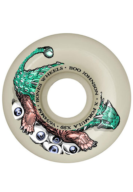 X-Formula 99A Boo Johnson Dino-Sortas V6 Widecut white Vorderansicht