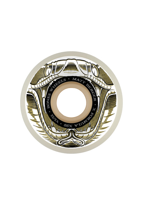 X-Formula Berger Battlesnake V5 Sidecut white Vorderansicht