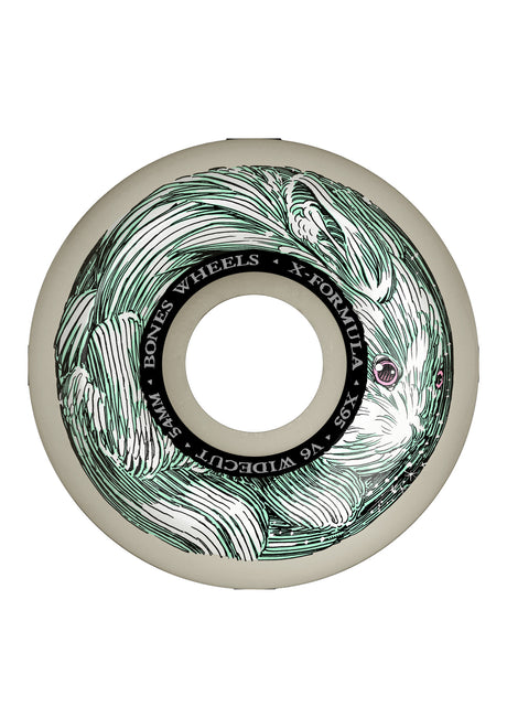 X-Formula Money Bunny 95A V6 Wide-Cut white Vorderansicht