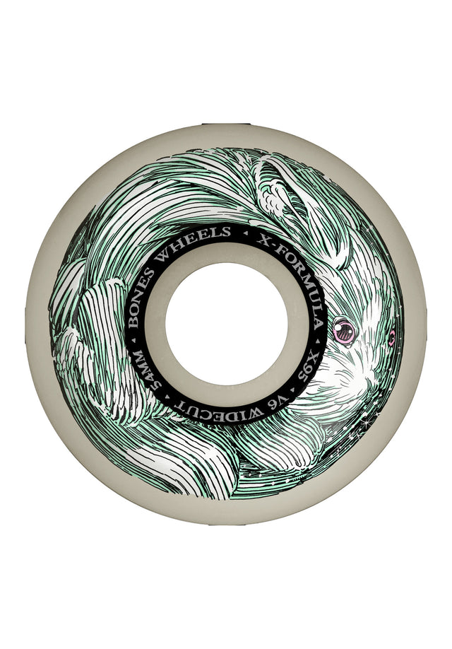X-Formula Money Bunny 95A V6 Wide-Cut white Vorderansicht
