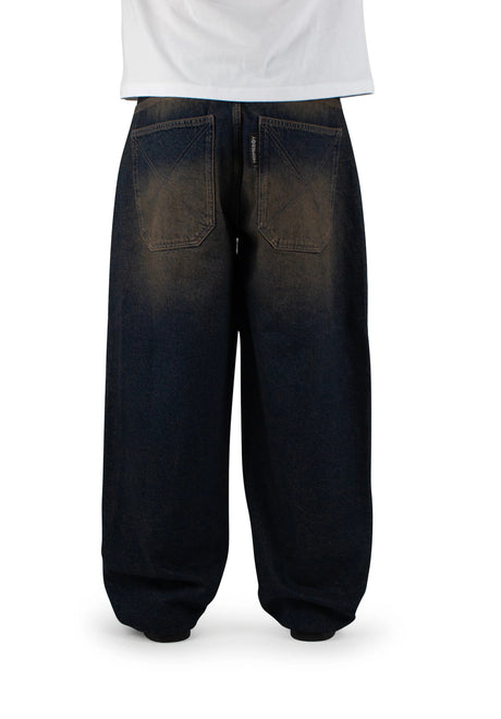 x-Tra Monster Black Label dirty-blue Rueckenansicht
