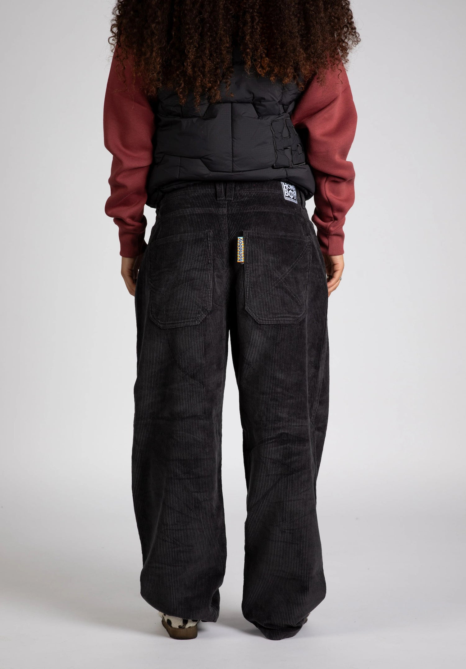 X-Tra Monster Cord darkgrey Rueckenansicht Zoom Image