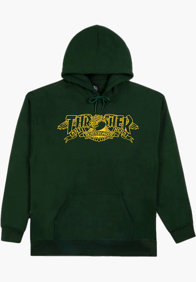x Antihero Mag Banner forestgreen Vorderansicht