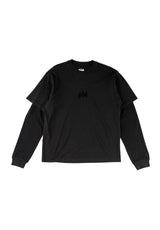 x Batman Bat Signal Layered washed-black Vorderansicht
