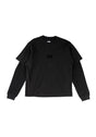 x Batman Bat Signal Layered washed-black Vorderansicht