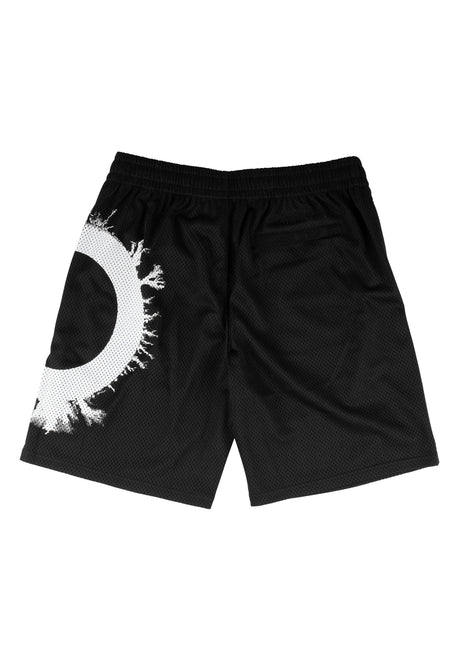 x BAUHAUS Spirit Mesh Shorts black Rueckenansicht
