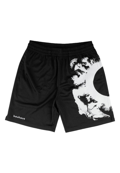 x BAUHAUS Spirit Mesh Shorts black Vorderansicht
